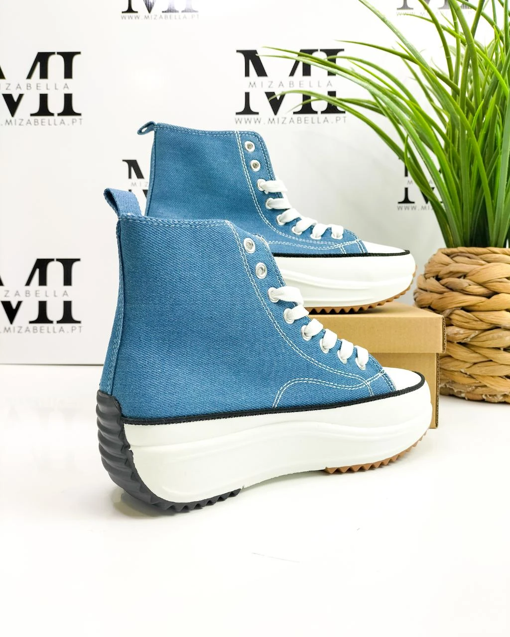 Sneakers / Jeans Shoes Size 40 – photo 6